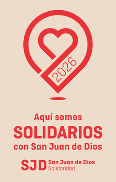 Aquí somos solidarios con San Juan de Dios